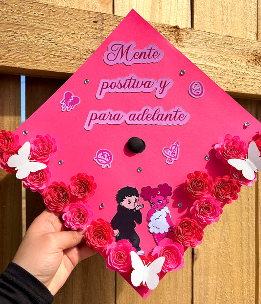 Pink SBxSG Grad Cap