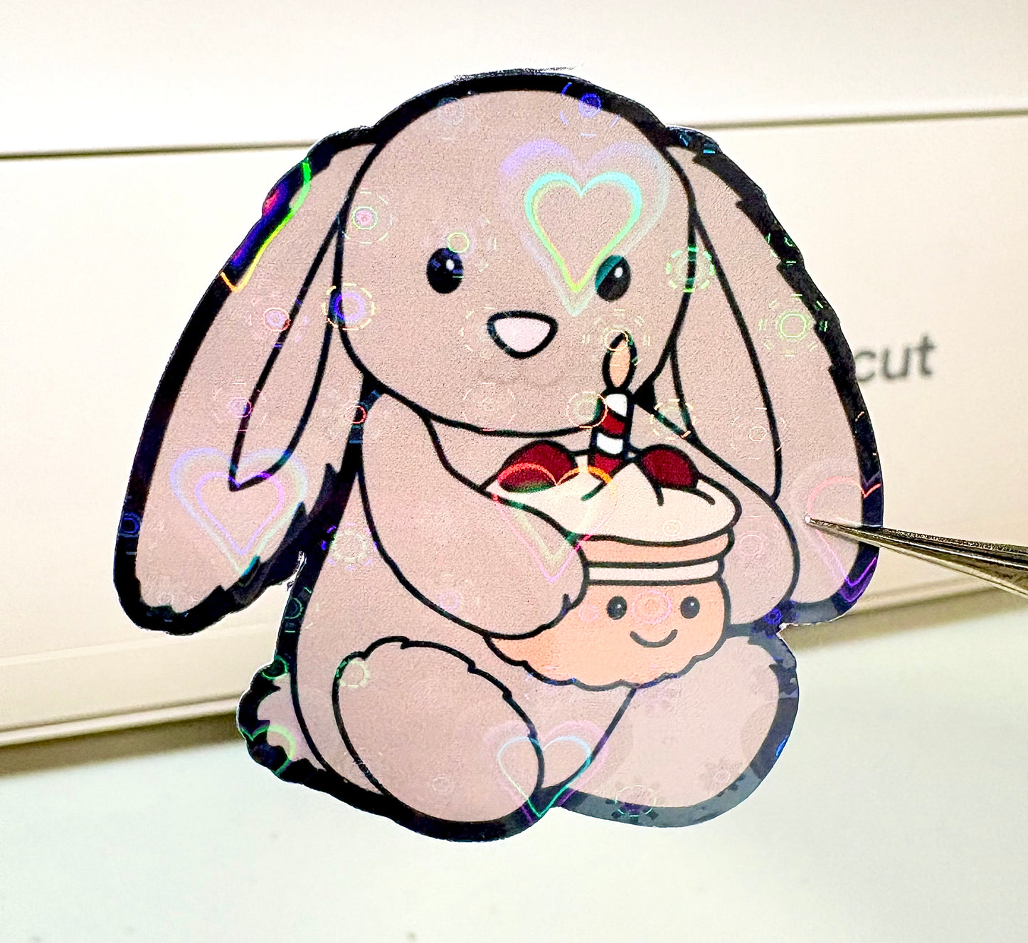 Birthday Bunny Sticker