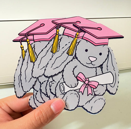 Bunny Grad Topper