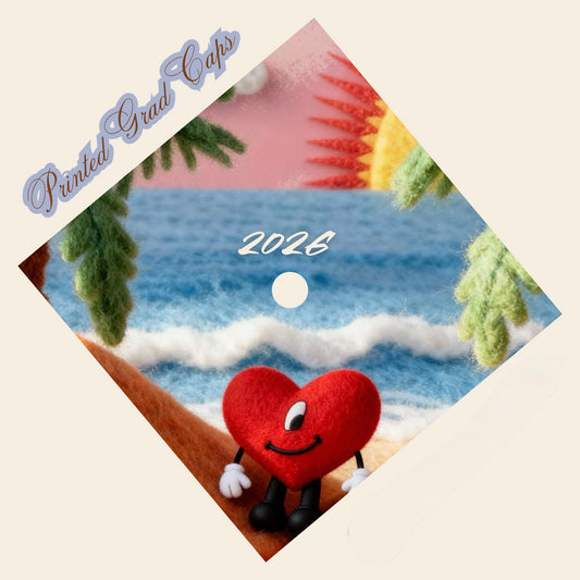 Benito Printed Grad Cap