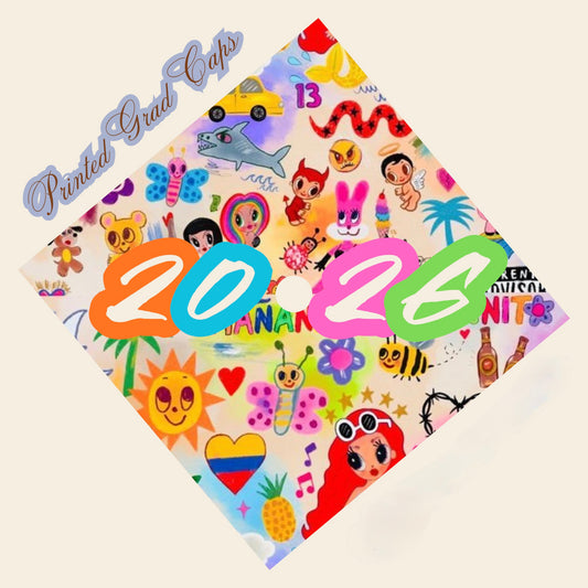 Karol G Printed Grad Cap