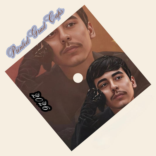 Ivan Printed Grad Cap