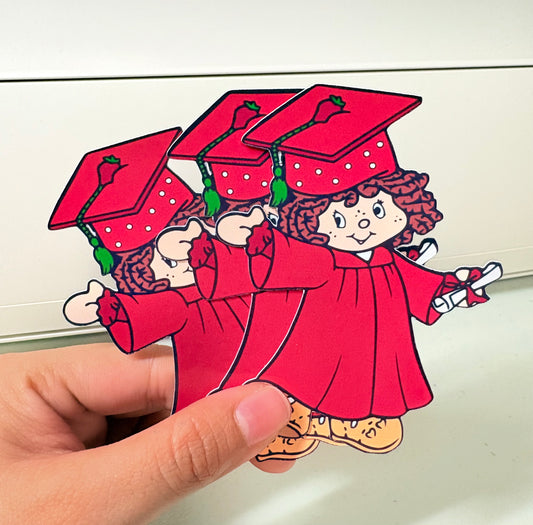 Strawberry Grad Topper